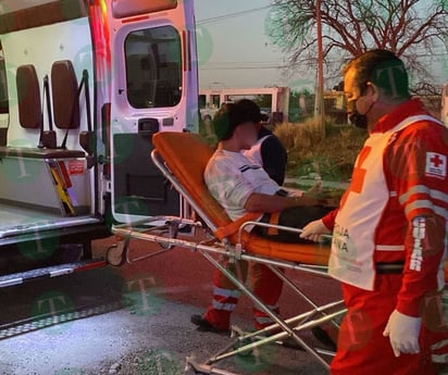 Motociclista termina lesionado en fuerte choque en la Independencia 