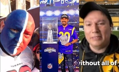 Hay 10 mexicanos entre los 32 finalistas a 'Fanático Internacional del Año de la NFL'