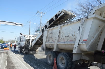 Reciclan 400 metros de carpeta asfáltica en Villa de Fuente