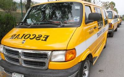 Transporte escolar de PN sin accidentes