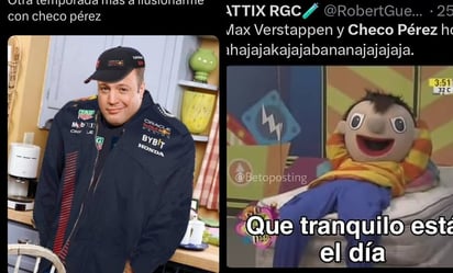 Los mejores memes de Checo Pérez tras subir al podio en el GP de Bahréin