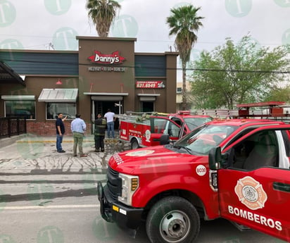 Explosión en restaurante Danny's de Monclova deja un empleado lesionado