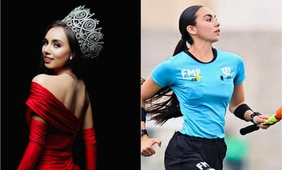 Selene Figueroa, la exreina de belleza que es árbitra de la Federación Mexicana de Futbol