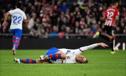 Barcelona pierde a dos piezas fundamentales para el partido de vuelta contra el Napoli