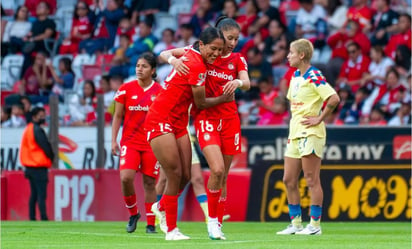 ¡Sorpresa en la Liga MX Femenil! Toluca aplasta al América en el Nemesio Díez