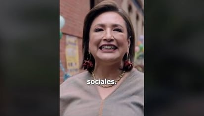 Xóchitl Gálvez reitera que está a favor de los programas sociales