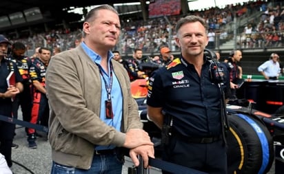 F1: ¡Tensión en Red Bull! Captan acalorada discusión entre Jos Verstappen y Christian Horner