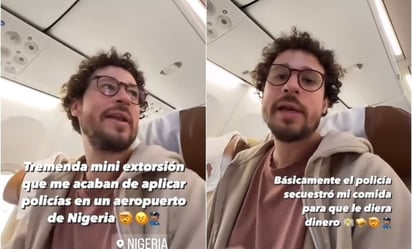 Luisito Comunica sufre 'mini extorsión' en aeropuerto de Nigeria