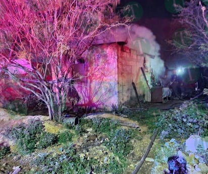 Vivienda de pepenador se incendia por colilla de cigarro 