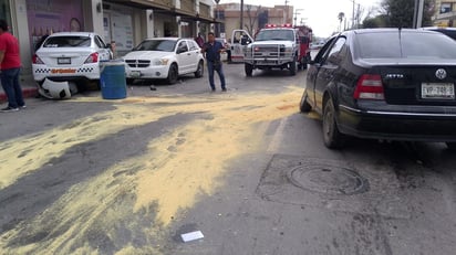 Accidente vial deja daños materiales y un lesionado