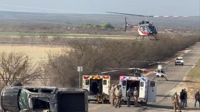 Tres mexicanos ilegales perecen en accidente carretero