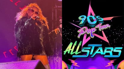 Paulina Rubio llega a Monterrey, se presentará en el 90's Pop Tour All Atarz