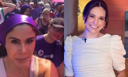 8M: Regina Blandón, Tania Rincón y Paola Rojas, entre las famosas que participan en la marcha