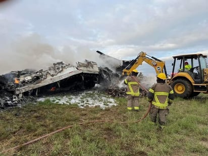 Camión que transportaba café se incendia en la 277