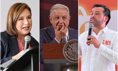 Xóchitl Gálvez y Jorge Álvarez Máynez chocan con AMLO por cierre de refinerías