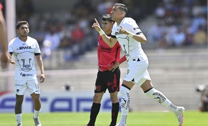 Rogelio Funes Mori vuelve a jugar con Pumas, tras superar la lesión