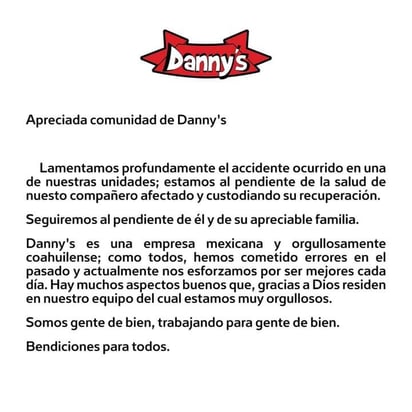 Dany's lanza comunicado ante situación de Daniel 