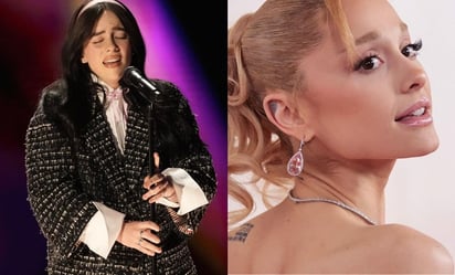 Actuación de Billie Eilish en el Oscar hace llorar a Ariana Grande