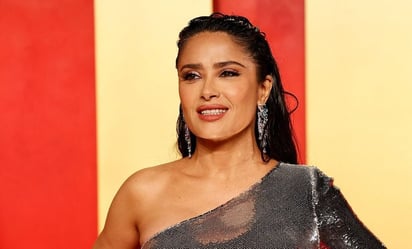 El increíble vestido de Salma Hayek en el after party de los Oscars