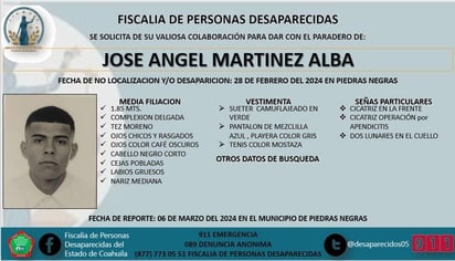 FGE busca a joven que desapareció en PN