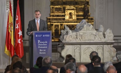 Rey Felipe VI de España alaba el 'coraje' de las familias que buscan a desaparecidos en México