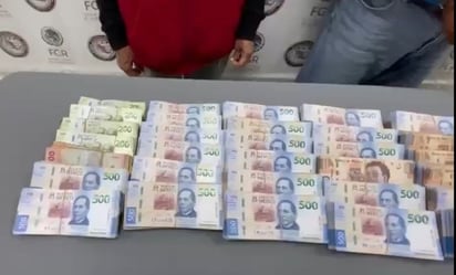 FGR detiene a pareja con más de 2 millones de pesos en Nuevo León