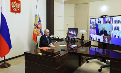 VIDEO: Putin vota online en la primera jornada de las elecciones presidenciales rusas