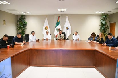 Reunión de autoridades para el análisis de incidencia delictiva y operativos de SS