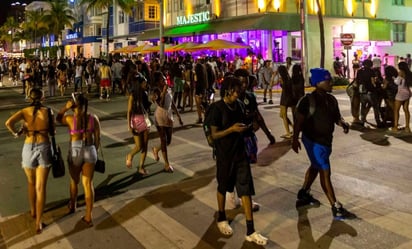 Declaran toque de queda en Miami Beach por violencia durante 'Spring Break'