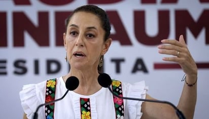 El que pactó con criminales fue Calderón, revira Sheinbaum a Xóchitl