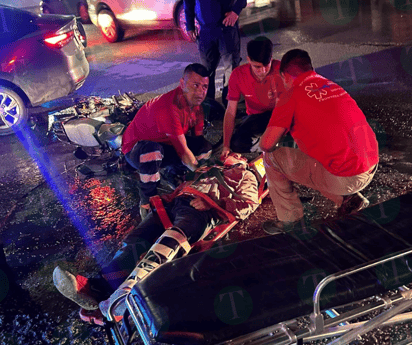 Par de heridos en accidentes de motocicleta