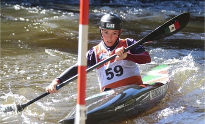 Sofia Reinoso, kayakista mexicana gana medalla de plata en Campeonato Panamericano