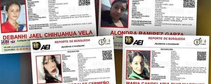 Desaparecen 4 mujeres en el Área Metropolitana de Monterrey 