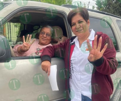 Morenista aspirante a diputada recorre los 5 manantiales 