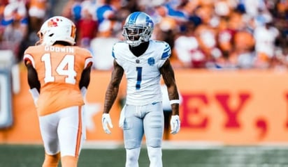 Los Detroit Lions anunciaron el despido del CB, Cam Sutton por acusaciones de violencia doméstica