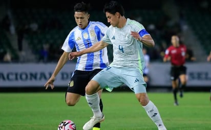 Selección Argentina saca triunfo sobre México en el estadio El Encanto