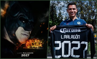 ¡Caballero de la Noche! América anuncia renovación de Luis Malagón al estilo de Batman