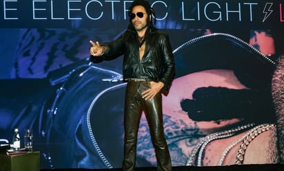 Lenny Kravitz presenta nuevo disco en México y reflexiona sobre la violencia en el mundo