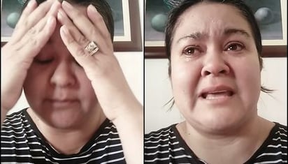 VIDEO: Maestra llora al narrar que la estafaron