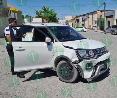 Dos personas lesionadas y daños materiales dejo como saldo fuerte choque 