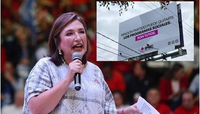 INE llama a Xóchitl Gálvez a no hacer mal uso de su emblema