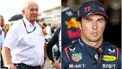 Helmut Marko se rinde ante Checo Pérez