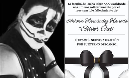 ¡Luto en la lucha libre! Falleció Silver Cat, referente de la Triple A