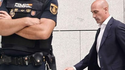 Luis Rubiales, detenido a su llegada a Madrid; lo liberan tras rendir su declaración