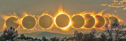 ¡Es hoy, es hoy! llegó el tan  esperado eclipse solar 2024