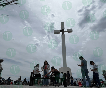 Cristo de la Bartola en Monclova, de los mejores puntos para apreciar el eclipse