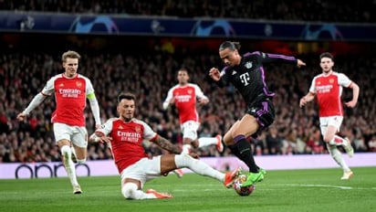 En un gran partido, Arsenal y Bayern empataron en la ida de cuartos de Champions