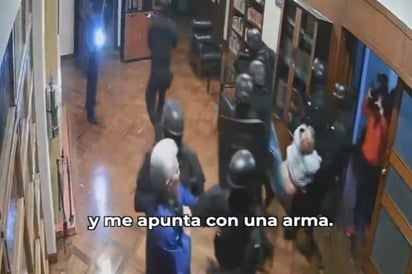 Un guardia me apuntó con un arma: Ministro Canseco