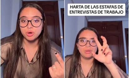 TikTok: Joven denuncia presunta estafa en entrevista de trabajo y video se hace viral