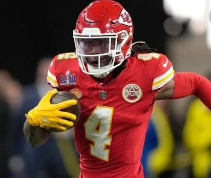 Rashee Rice, de Kansas City Chiefs, se entrega a la policía luego de provocar un accidente automovilístico